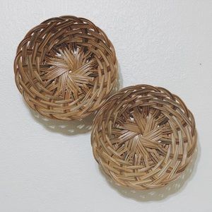 Wicker Basket Set of 2